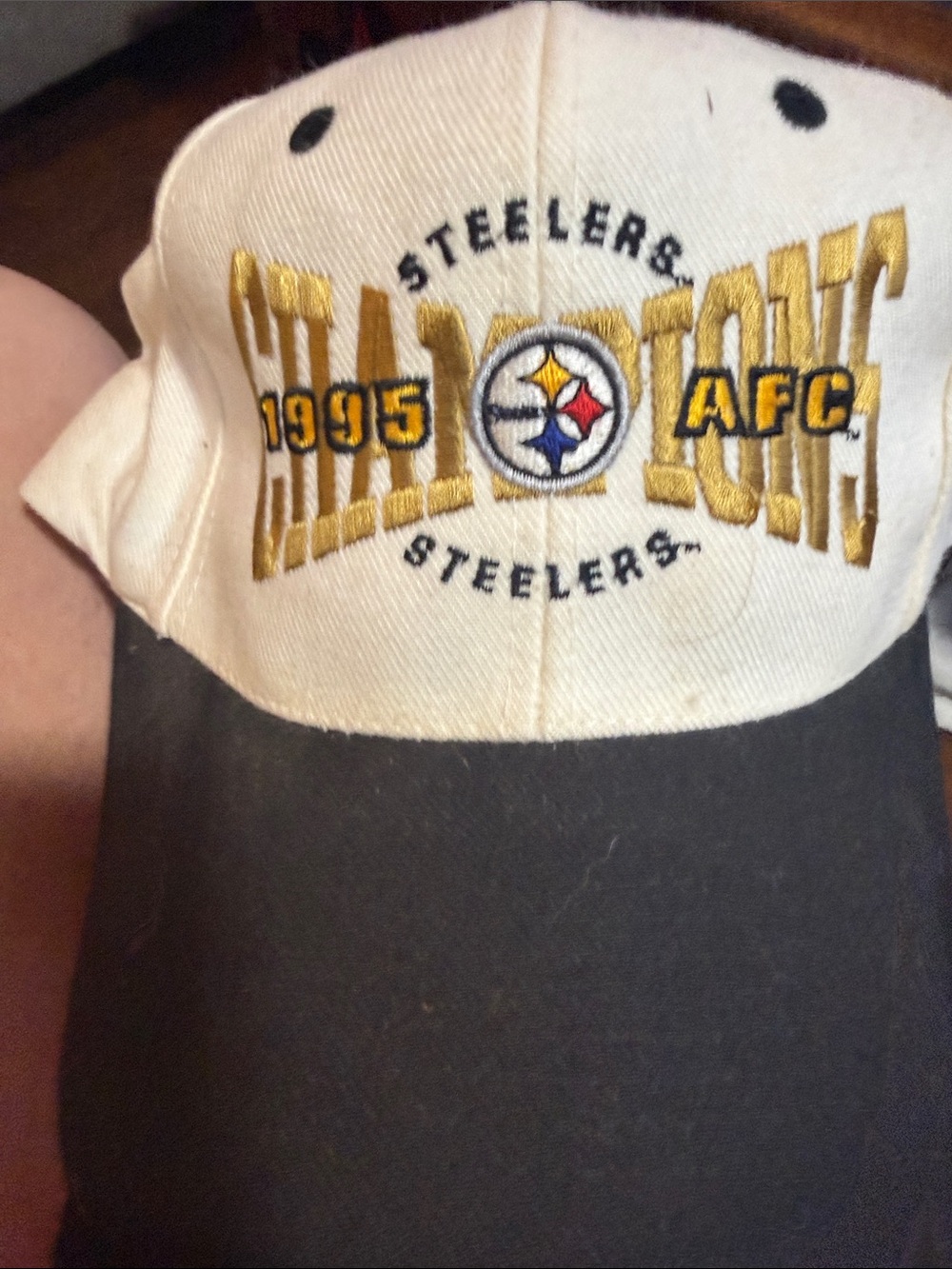 White and Black Championship Cap